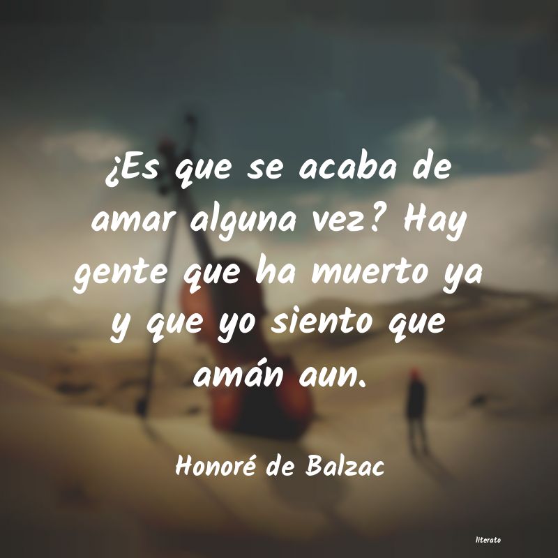 frases de Honoré de Balzac