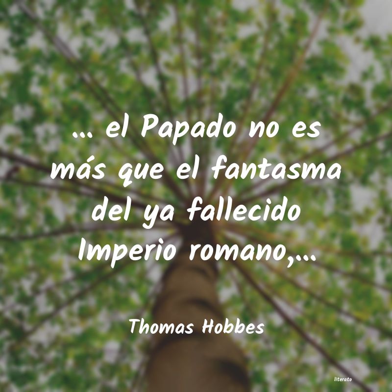 Frases de Thomas Hobbes