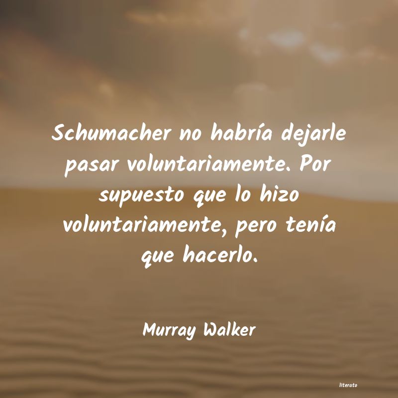 Frases de Murray Walker