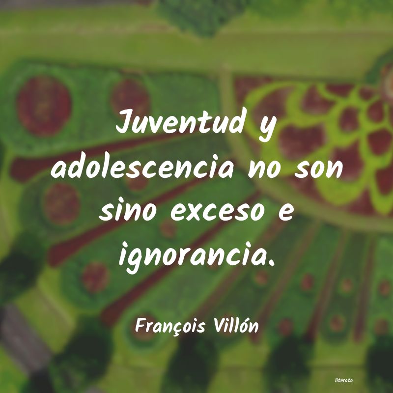 Frases de François Villón