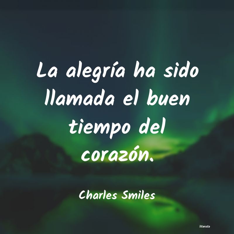 frases de Charles Smiles