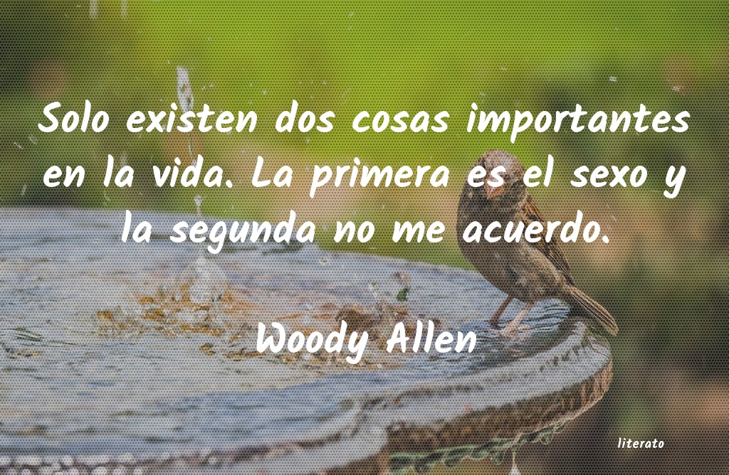 Frases de Woody Allen