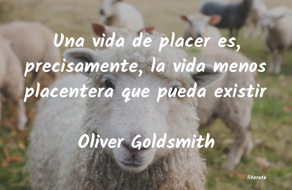 Frases de Oliver Goldsmith