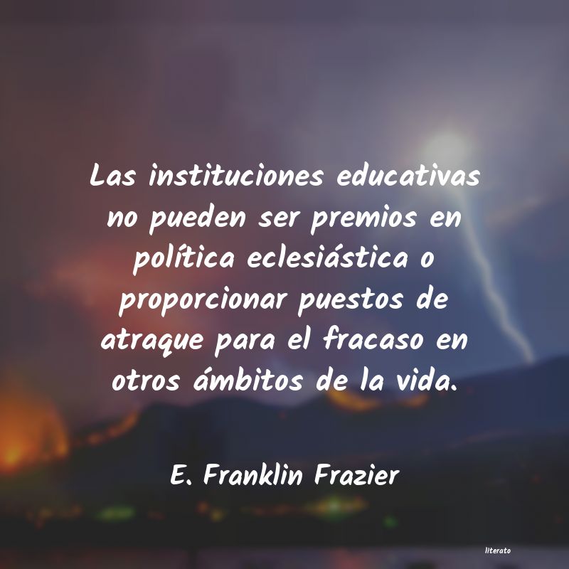 Frases de E. Franklin Frazier
