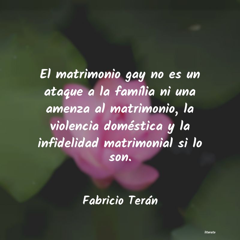 Frases de Fabricio Terán