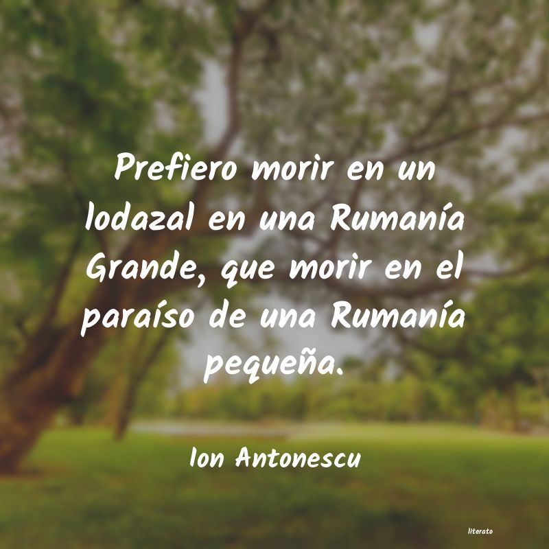 frases de Ion Antonescu