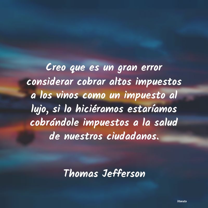 Frases de Thomas Jefferson