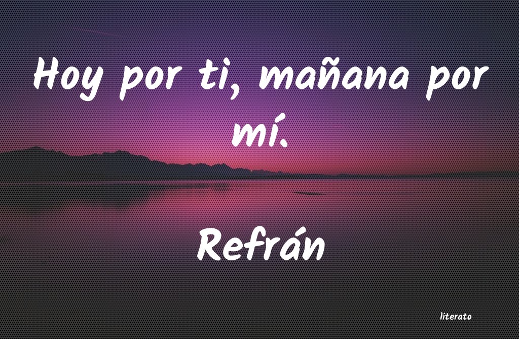 Frases de Refrán