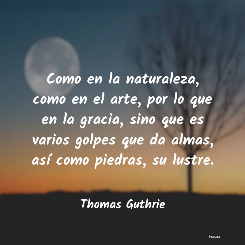 frases de Thomas Guthrie