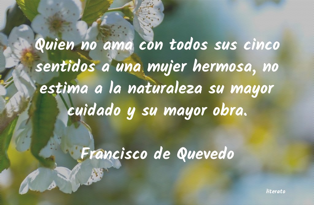 frases de Francisco de Quevedo