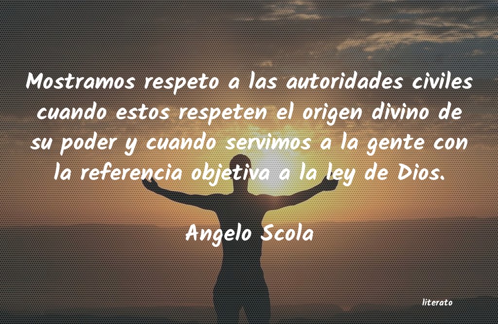 Frases de Angelo Scola