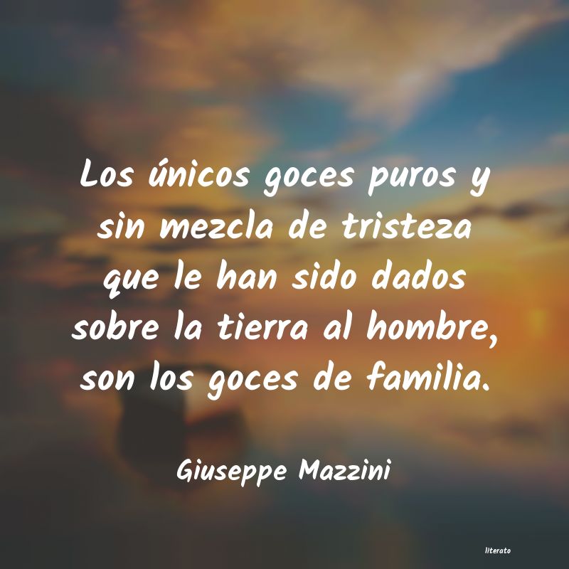 Frases de Giuseppe Mazzini