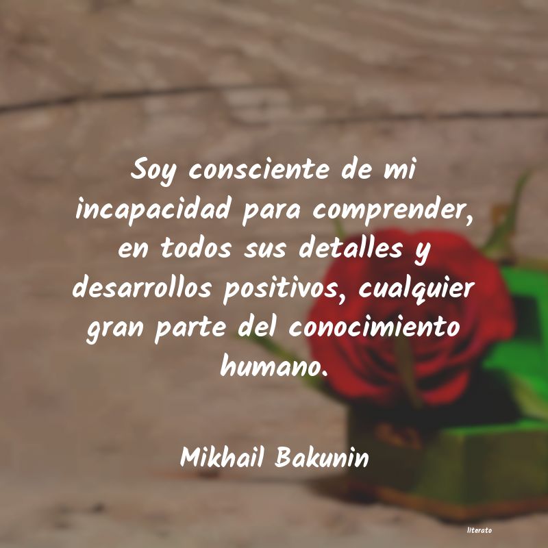 Frases de Mikhail Bakunin