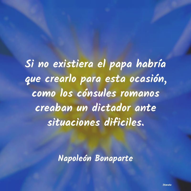 Frases de Napoleón Bonaparte