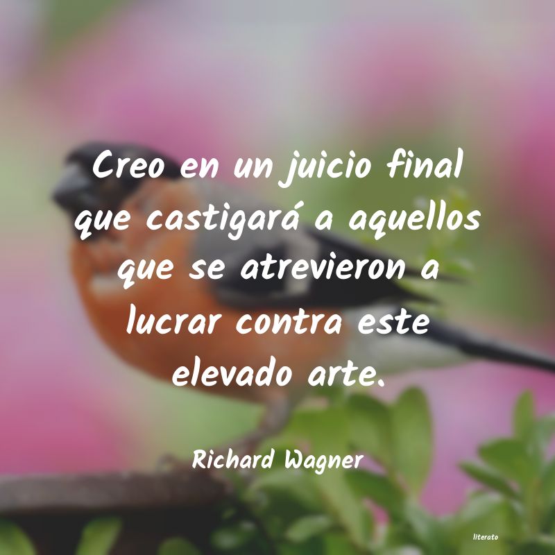 Frases de Richard Wagner