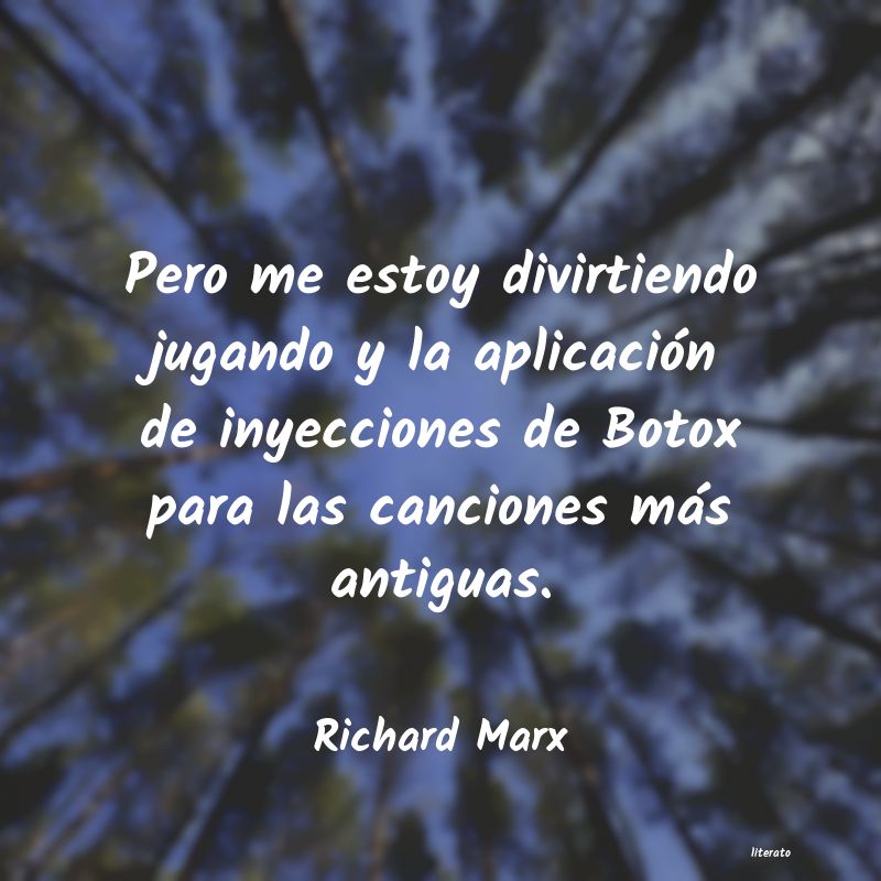 Frases de Richard Marx