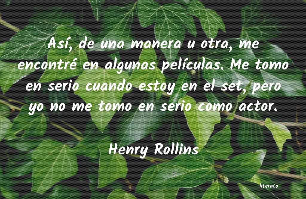 Frases de Henry Rollins