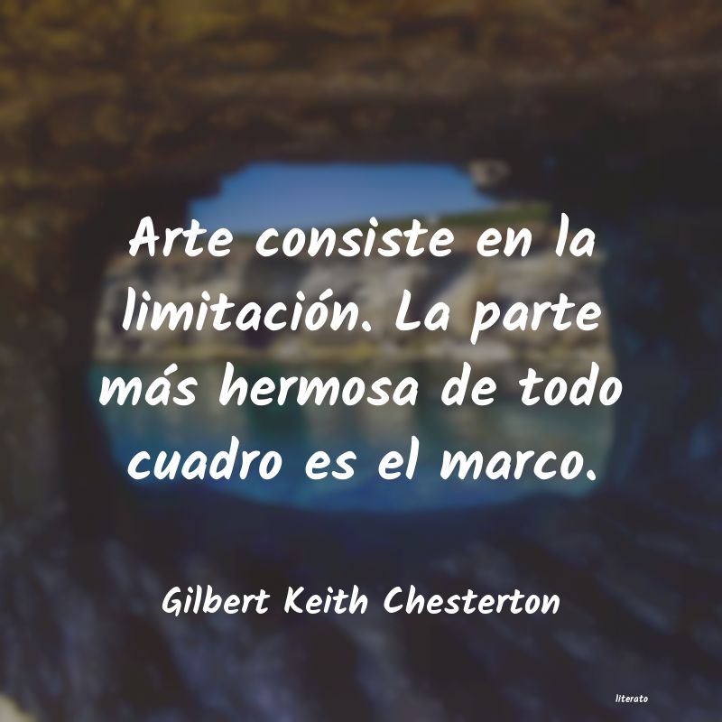 Frases de Gilbert Keith Chesterton