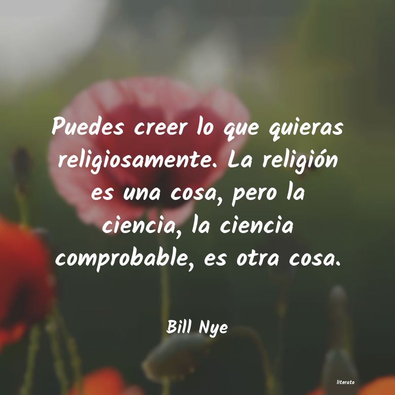 frases de Bill Nye