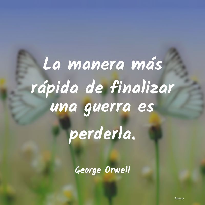 frases de George Orwell