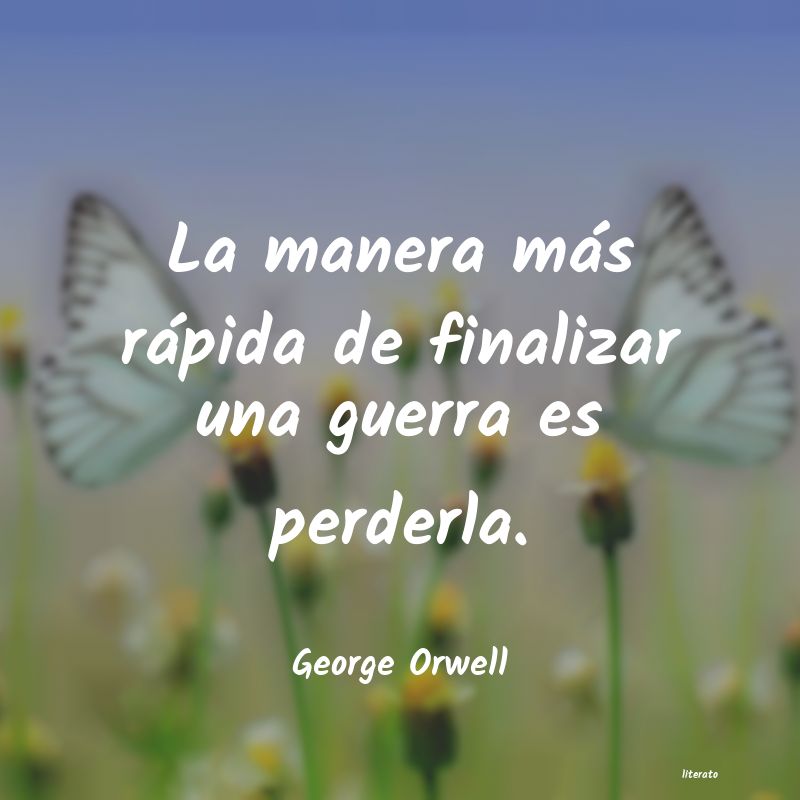 Frases de George Orwell