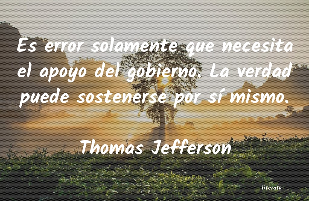 thomas jefferson pensamientos