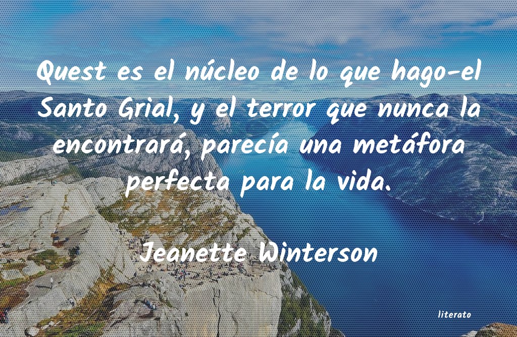 Frases de Jeanette Winterson