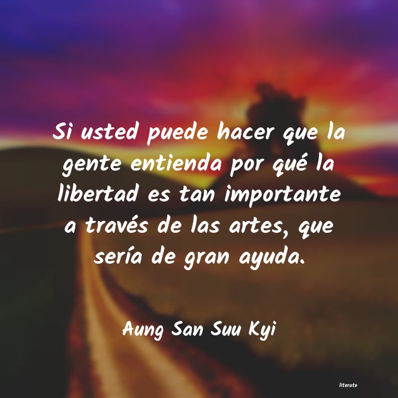 Frases de Aung San Suu Kyi