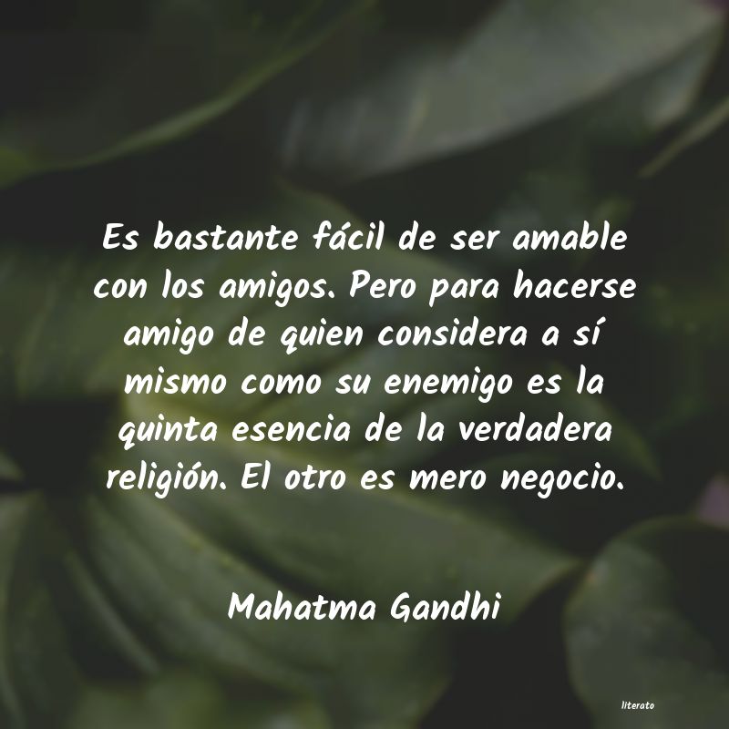 frases de Mahatma Gandhi