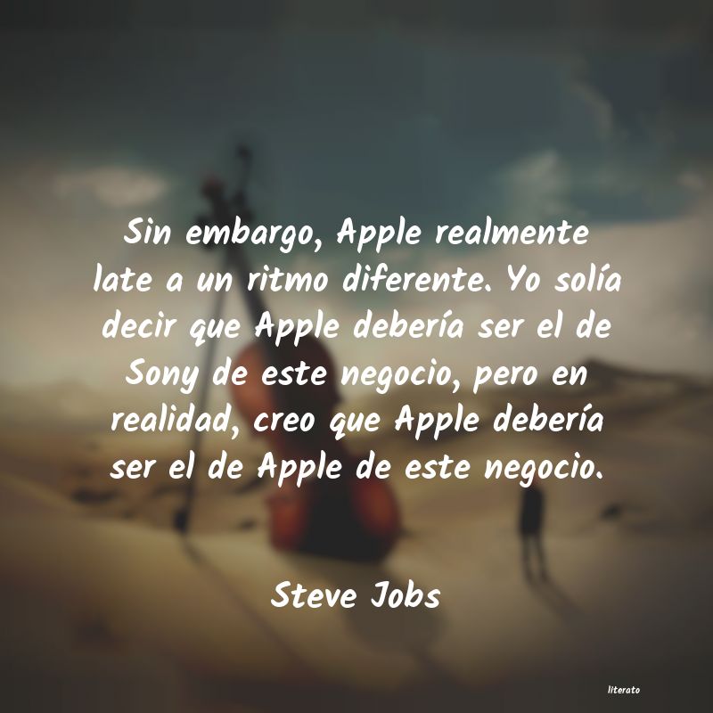 frases de Steve Jobs