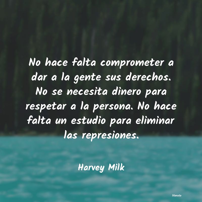 Frases de Harvey Milk