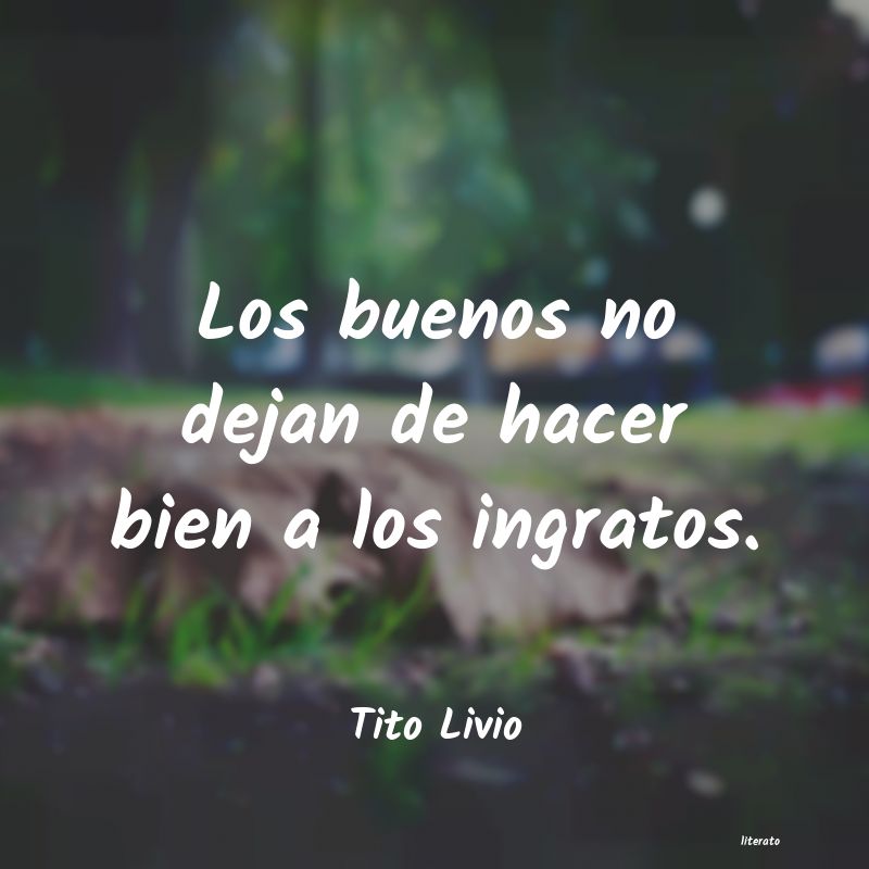 frases de Tito Livio