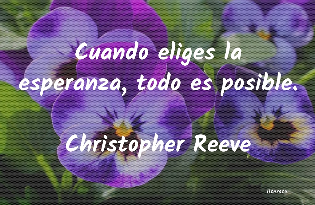 frases de Christopher Reeve