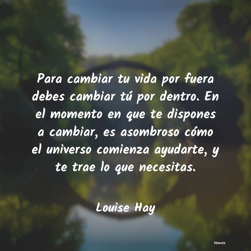 frases cortas louise hay