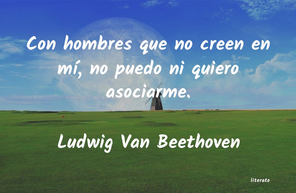 frases de Ludwig Van Beethoven