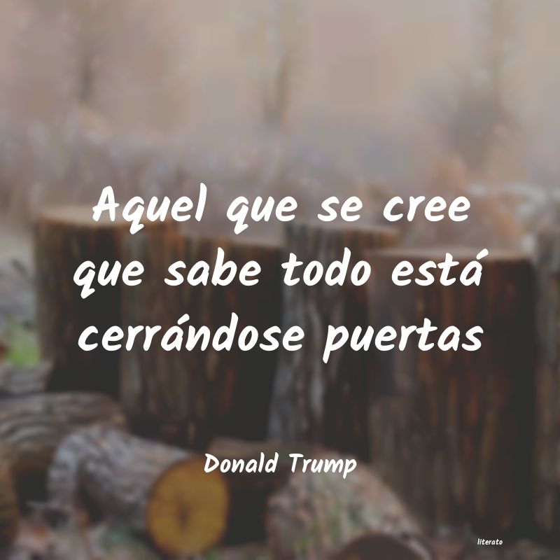 frases de Donald Trump
