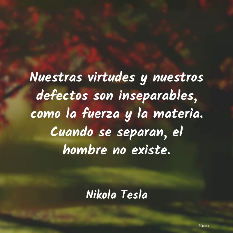 Frases de Nikola Tesla