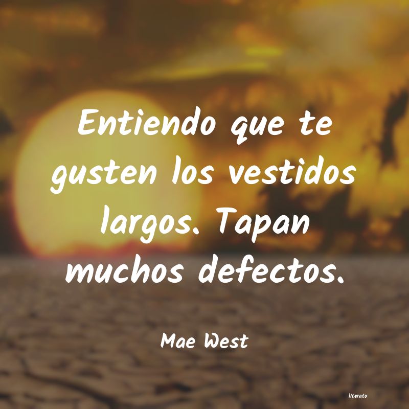 frases de Mae West