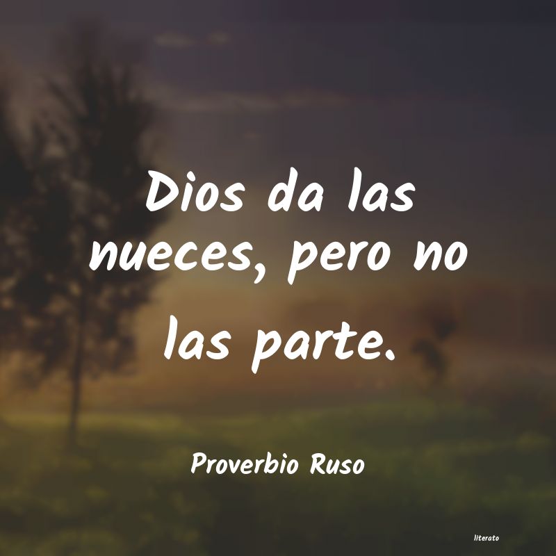 frases de Proverbio Ruso