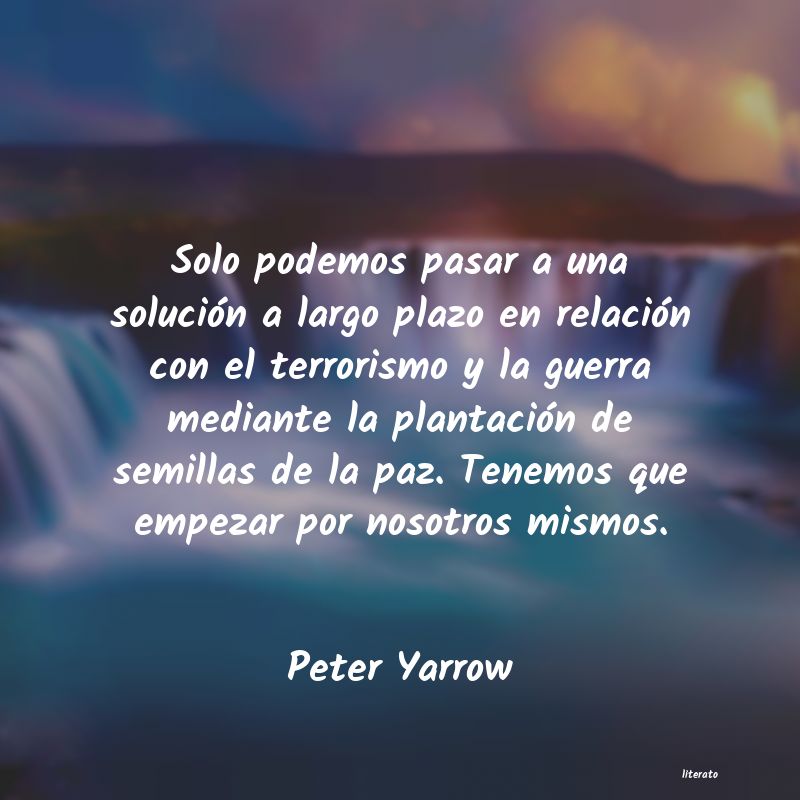 Frases de Peter Yarrow