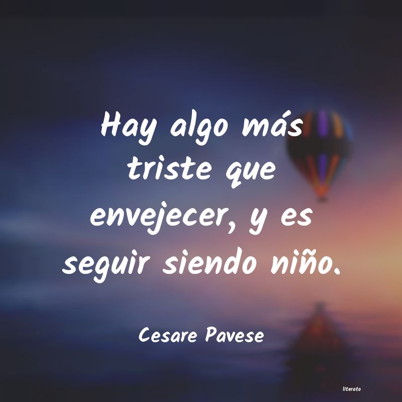 Frases de Cesare Pavese