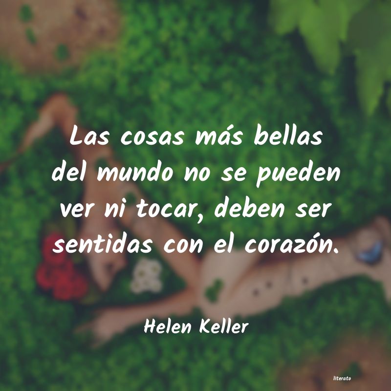 frases de Helen Keller