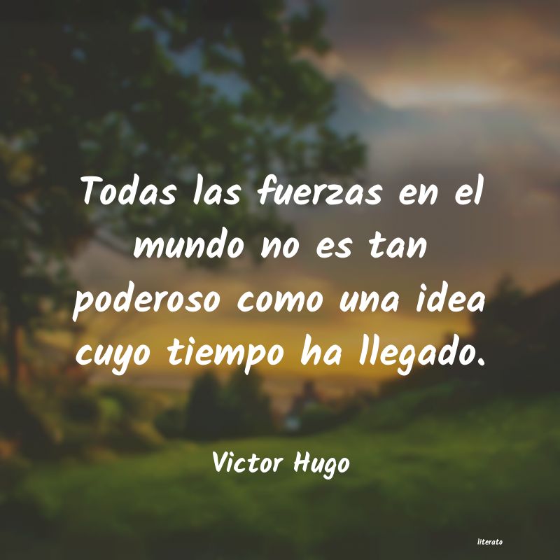 Frases de Victor Hugo