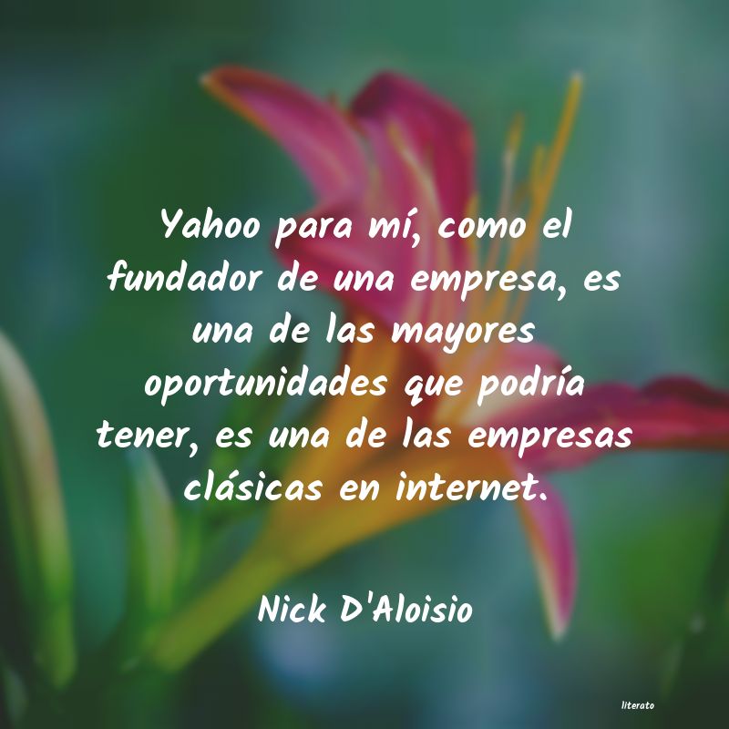 frases de Nick D'Aloisio
