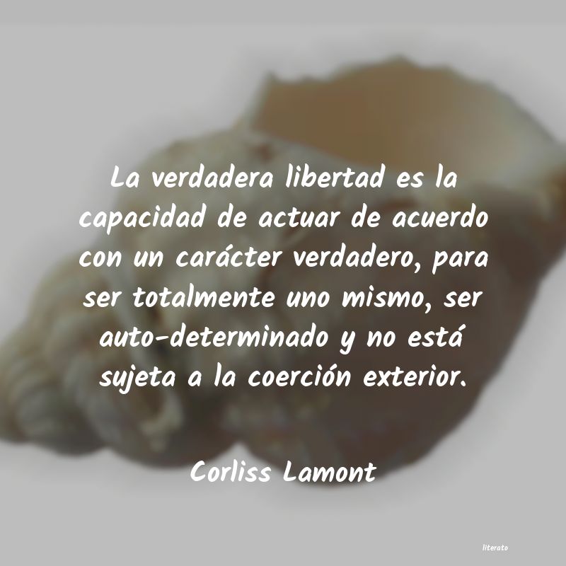 frases de Corliss Lamont