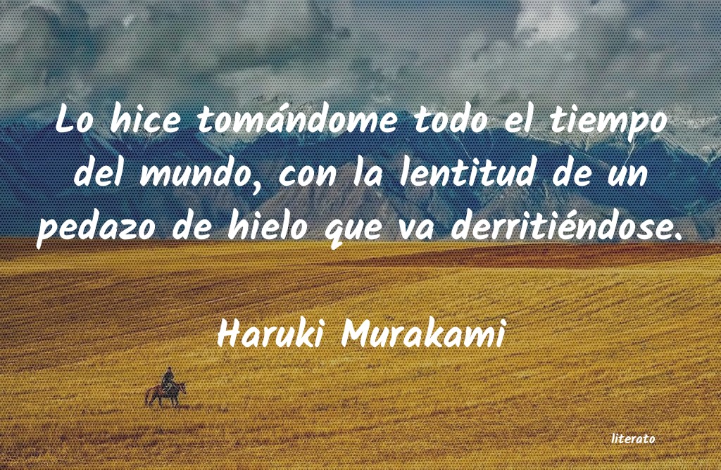 frases de Haruki Murakami