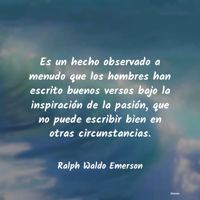 Frases de Ralph Waldo Emerson