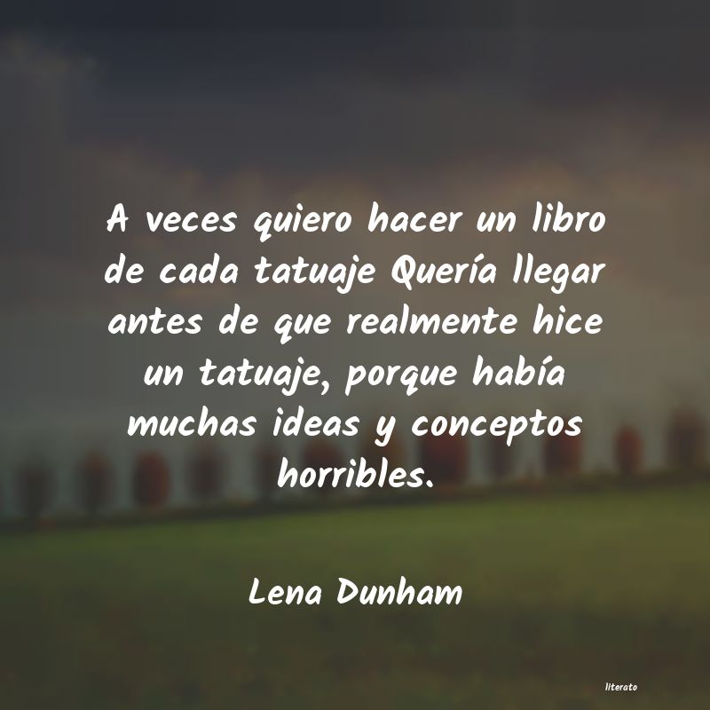 Frases de Lena Dunham