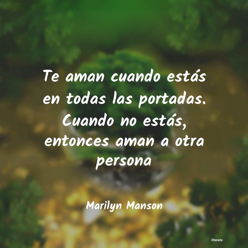 Frases de Marilyn Manson