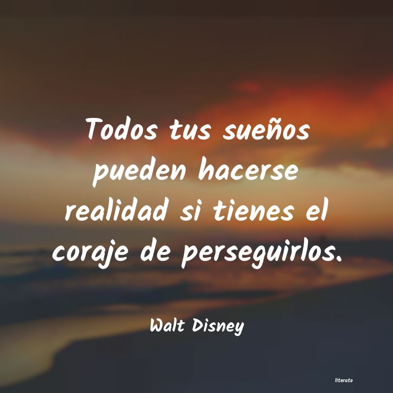 frases de Walt Disney